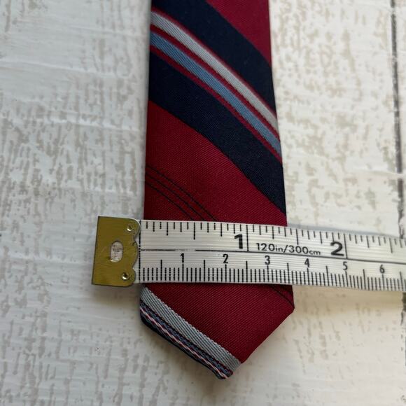 Vintage Sears Men's Store Silk Blend Tie - Picture 4 of 9